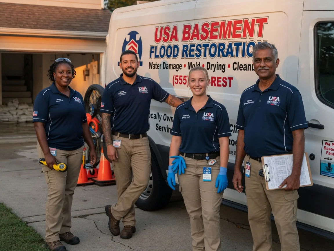 Basement Flood Cleanup company in Noxapater, MS
